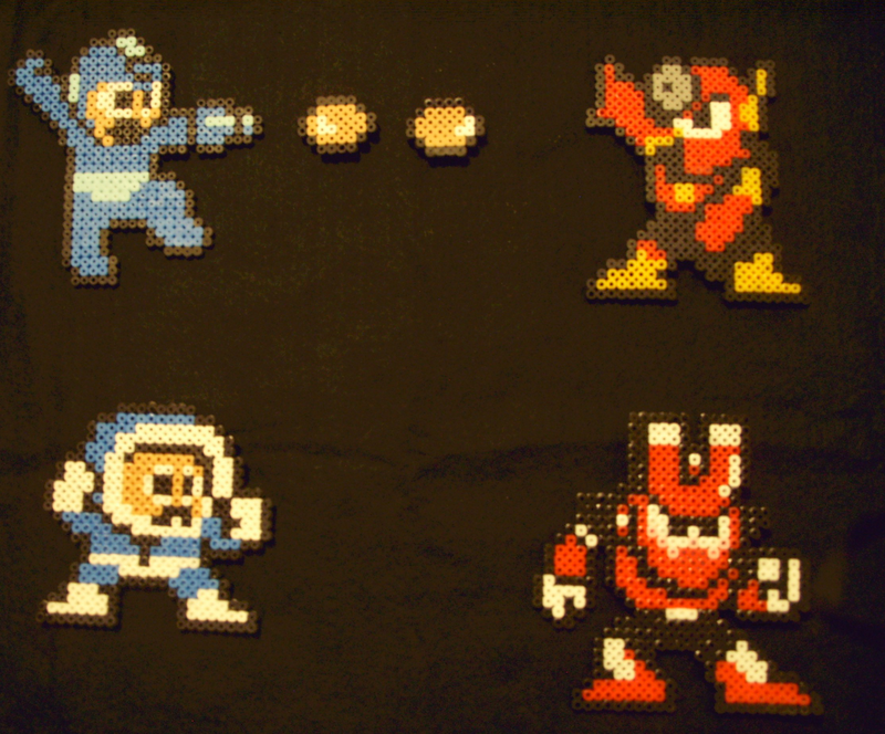 Illustration for article titled Gizmodo Giveaways Gets Crafty with Fused Bead Video Game Art